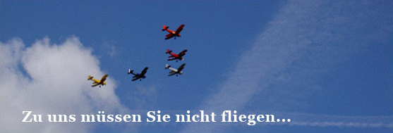 Zu uns müssen Sie nicht fliegen denn es ist kürzer als man denkt. wir ueber uns 0001